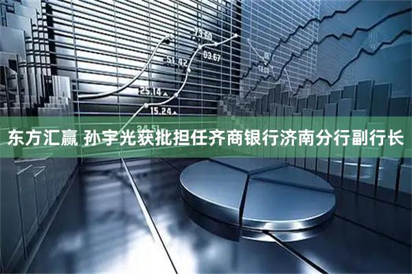 东方汇赢 孙宇光获批担任齐商银行济南分行副行长